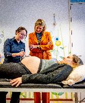 Queen Maxima Visits Promising Start Zeist - Netherlands