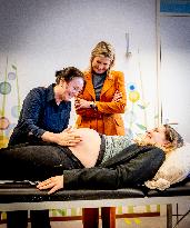 Queen Maxima Visits Promising Start Zeist - Netherlands