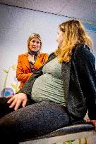 Queen Maxima Visits Promising Start Zeist - Netherlands