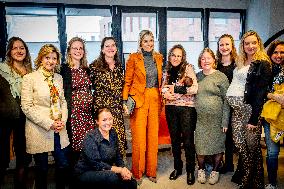 Queen Maxima Visits Promising Start Zeist - Netherlands
