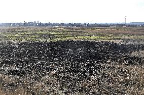 Front-line Orikhiv in winter