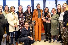 Queen Maxima Visits Promising Start Zeist - Netherlands