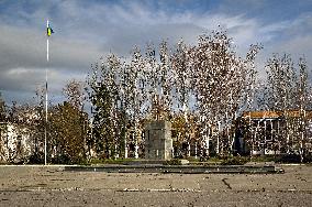 Front-line Orikhiv in winter