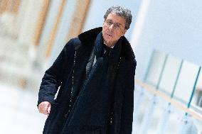 Nicolas Sarkozy trial for illegal campaign financing from Lybia - Paris AJ