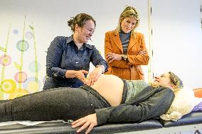 Queen Maxima Visits Promising Start Zeist - Netherlands