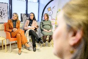 Queen Maxima Visits Promising Start Zeist - Netherlands