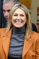 Queen Maxima Visits Promising Start Zeist - Netherlands