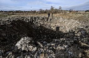 Front-line Orikhiv in winter