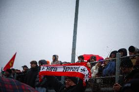 MOTORI - Formula 1 - Lewis Hamilton sulla Ferrari