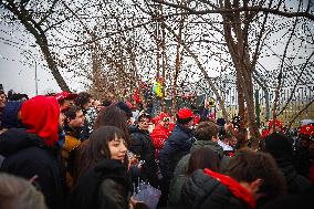 MOTORI - Formula 1 - Lewis Hamilton sulla Ferrari