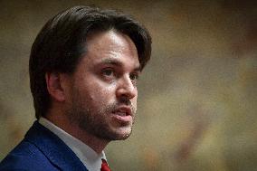 Questions to the government at the National Assembly in Paris FA