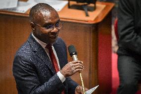 Questions to the government at the National Assembly in Paris FA