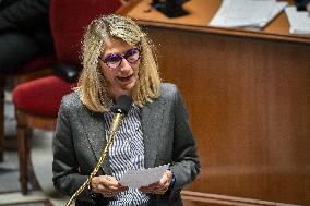 Questions to the government at the National Assembly in Paris FA