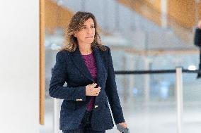 Nicolas Sarkozy trial during a break for illegal campaign financing from Lybia - Paris AJ