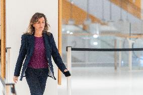 Nicolas Sarkozy trial during a break for illegal campaign financing from Lybia - Paris AJ