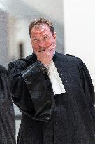 Nicolas Sarkozy trial during a break for illegal campaign financing from Lybia - Paris AJ