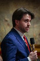 Questions to the government at the National Assembly in Paris FA