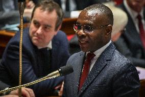 Questions to the government at the National Assembly in Paris FA