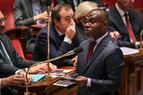 Questions to the government at the National Assembly in Paris FA