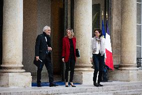 Council Of Ministers Of The French Government At The Elysée Palace, In Paris