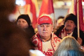 Anti-government Protest In Krakow