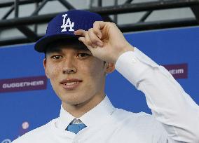 Baseball: New Los Angeles Dodger Roki Sasaki