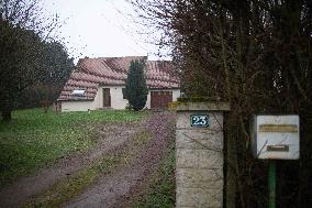 A View Of The House Where Lydie Loge Lived - Orne