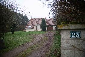 A View Of The House Where Lydie Loge Lived - Orne