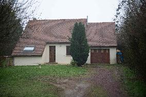 A View Of The House Where Lydie Loge Lived - Orne