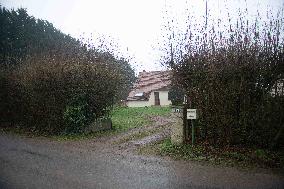 A View Of The House Where Lydie Loge Lived - Orne