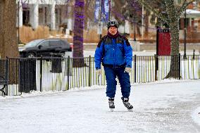 Severe Arctic Cold Air Continues To Affect Southern Ontario.