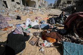Third Day of A Ceasefire Between Israel and Hamas - Gaza