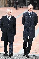 NO TABLOIDS - Didier Guillaume Funeral - Monaco