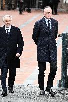 NO TABLOIDS - Didier Guillaume Funeral - Monaco