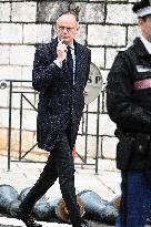 NO TABLOIDS - Didier Guillaume Funeral - Monaco
