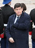 NO TABLOIDS - Didier Guillaume Funeral - Monaco