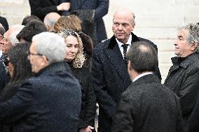 NO TABLOIDS - Didier Guillaume Funeral - Monaco