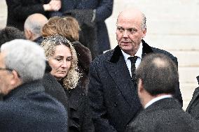 NO TABLOIDS - Didier Guillaume Funeral - Monaco