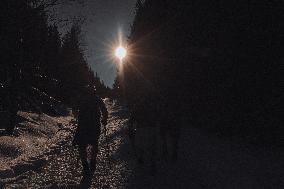 Winter In Karkonosze Mountains