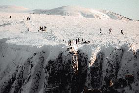 Winter In Karkonosze Mountains