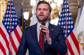 Vice President JD Vance swears in John Ratcliffe as Director of the Central Intelligence Agency