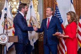 Vice President JD Vance swears in John Ratcliffe as Director of the Central Intelligence Agency