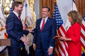 Vice President JD Vance swears in John Ratcliffe as Director of the Central Intelligence Agency