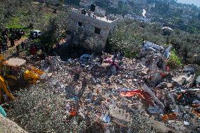 West Bank Raid Aftermath - Jenin