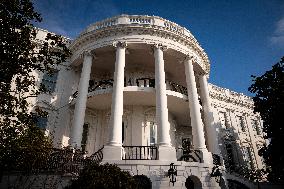 President Trump Speaks To Media At White House - DC