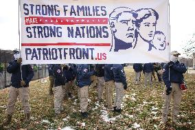 Patriot Front Group Appears At March For Life