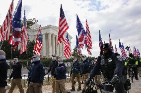 Patriot Front Group Appears At March For Life