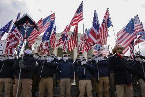 Patriot Front Group Appears At March For Life