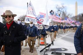 Patriot Front Group Appears At March For Life