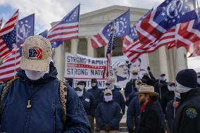Patriot Front Group Appears At March For Life